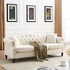 VYNXARIA sofa for Living Room,2 Seater Sofa Tufted Couch with Rolled Arms and Nailhead for Living Room,Bedroom - 3 of 4