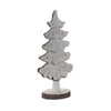 Melrose Carved Pine Tree Decor (Set of 2) - 2 of 3