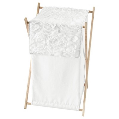 Rose Laundry Hamper White - Sweet Jojo Designs