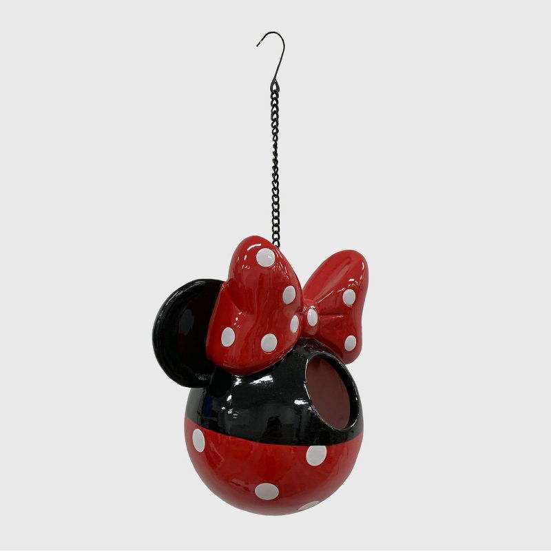 Disney 7" Minnie Mouse Hanging Resin Birdhouse, 3 of 6