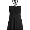Lands' End Women's Ruched Multi-Way Sweetheart Halter Swim Dress One Piece Swimsuit - 3 of 4