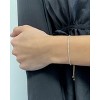 SHINE by Sterling Forever Adjustable CZ Slider Bracelet - 2 of 2