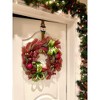 Pavilion Gift Company - Happy Holidays - Metal Wreath Hanger - Hooks and Hangers - 2 of 4