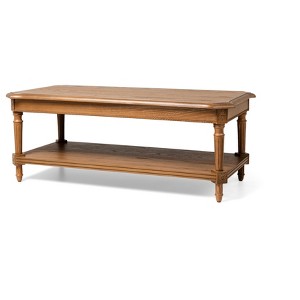 Maven Lane Pullman Traditional Rectangular Wooden Coffee Table - 1 of 4