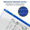 Avery Printable Scalloped Postcards, 4" x 6", Glossy White, 20ct - 4 of 4