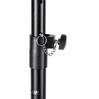 Adjustable Black Steel Studio Monitor Speaker Stand