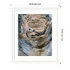 Kate and Laurel Framed Art Revival Print by Leah Nadeau, 23x27, Oliver White Narrow - 2 of 4