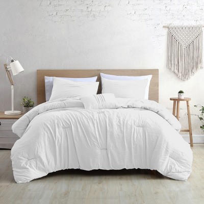 King White Down Alternative Microfiber Comforter Set