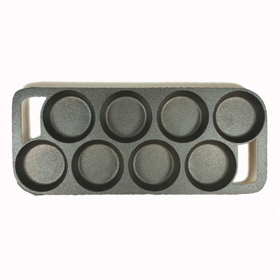 Old Mountain Pre-Seasoned Cast Iron 8 Impression Biscuit Pan