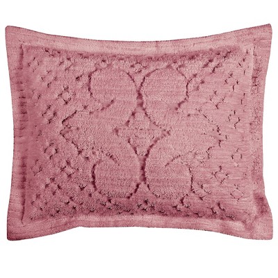 Collections Etc Ashton Chenille  Sham