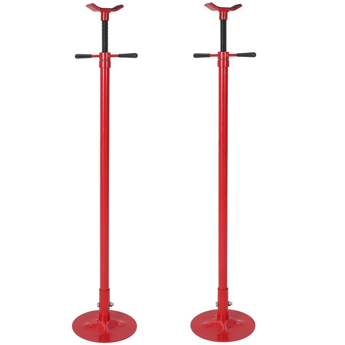 Heavy Duty 3/4 Ton Underhoist Support Stand, 2 Pack – Adjustable 38.4"-75.4" – 1655LB Capacity Lifting Stand for Vehicles