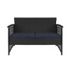 WestinTrends  4-Piece Outdoor Patio Conversation Set - image 3 of 4