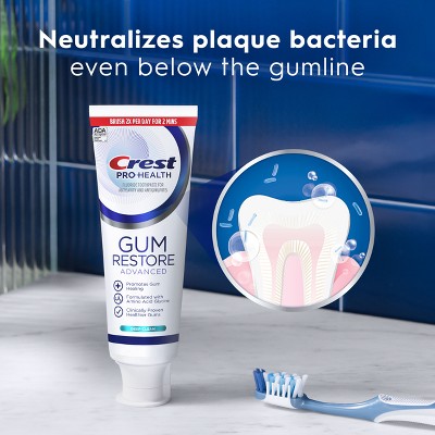 Crest Pro-Health Advanced Gum Restore Deep Clean Toothpaste - 4.8oz/3pk