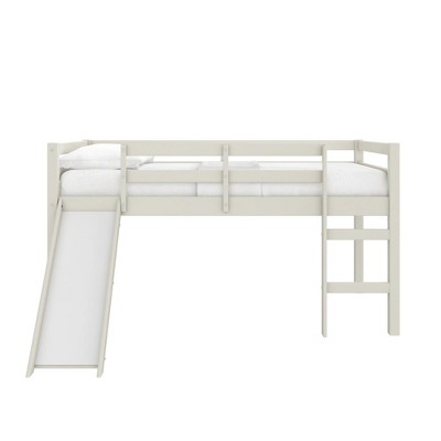 DHP Milton Kids Junior Loft Bed with Slide
