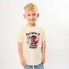 The Juniper Shop Red, White and Rawr Youth Short Sleeve Tee - L - Cream - 3 of 4