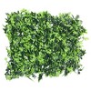 vidaXL Artificial Leaf FenceÂ 24 pcs Green 15.7"x23.6" - 3 of 4