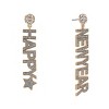 Hallmark Happy New Year Stone Earrings - 3 of 3