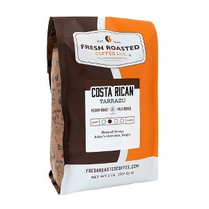 Fresh Roasted Coffee, Costa Rican Tarrazu Coffee, Medium Roast Whole Bean - 2lb - 1 of 4