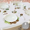 Big Dot of Happiness Forest Hedgehogs - Woodland Birthday Party & Baby Shower Paper Charger & Table Decorations Chargerific Kit Setting for 8 - 2 of 4