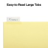 MyOfficeInnovations Big Tab Blank Paper Dividers 8-Tab Clear 4/Pack (13516/14482) 431424 - 3 of 4