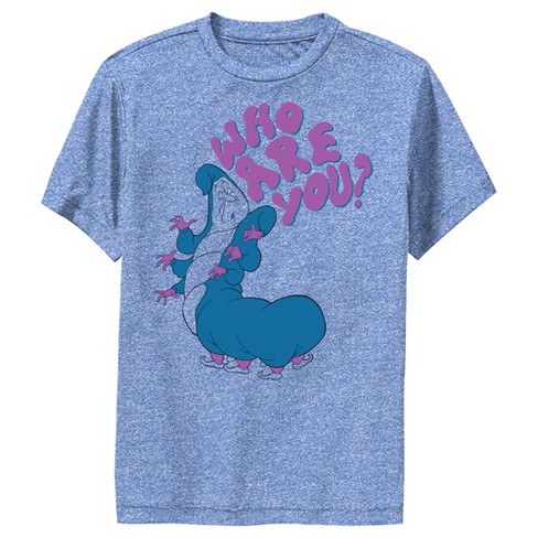 Boy s Alice In Wonderland Caterpillar Who Are You Performance Tee Target