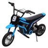 24V Electric Dirt Bike for Kids 350W Motorcycle Max 15 MPH,3-Speed Modes - 3 of 4