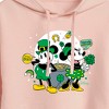Women's - Disney - Mickey And Minnie Pot Of Gold Cropped Graphic Hoodie - 2 of 3