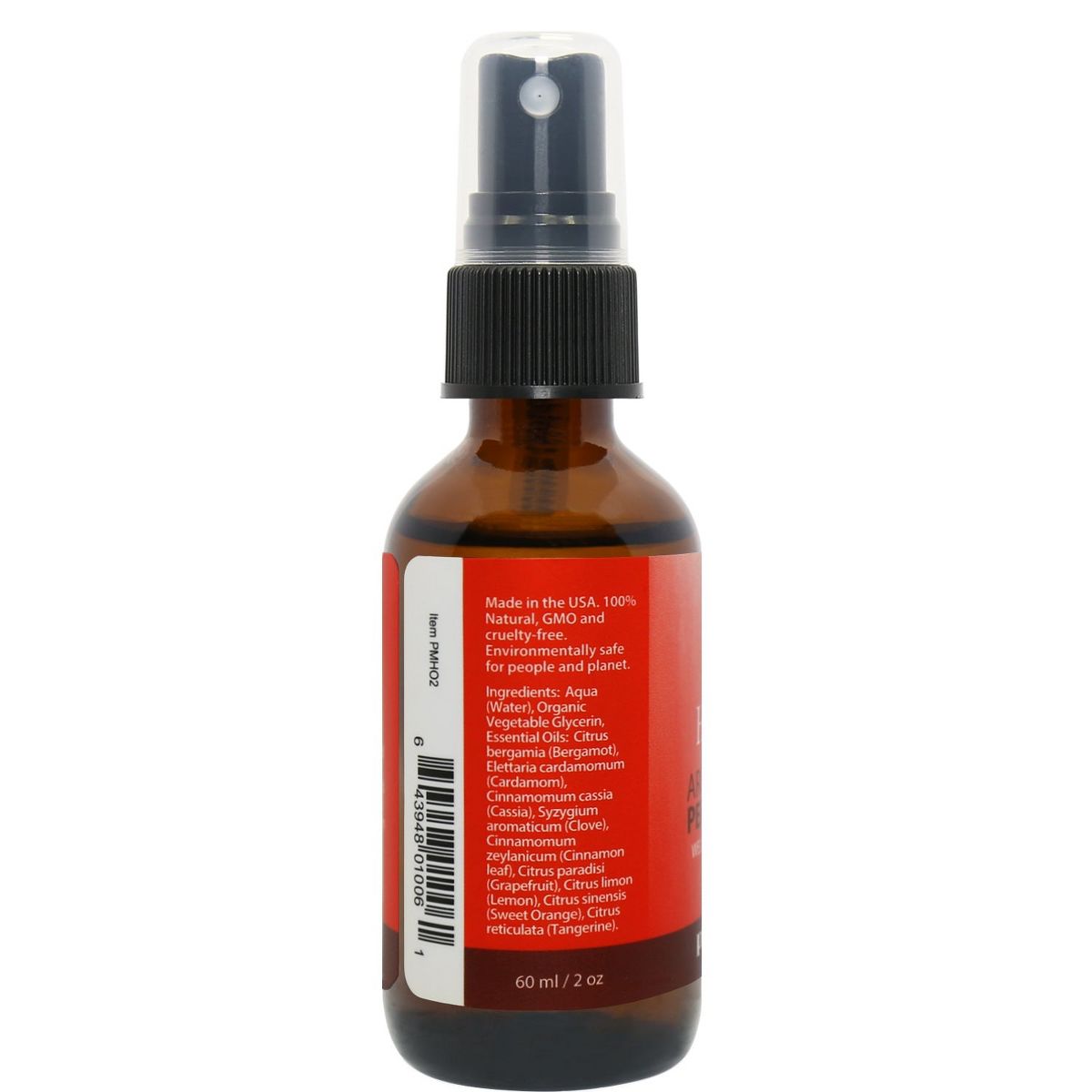 Plantlife Holiday Mist – Aromatherapy Spray with Festive Essential Oils – Warm, Inviting, and Uplifting – No Additives or Fillers – 2 oz - thumbnail 2