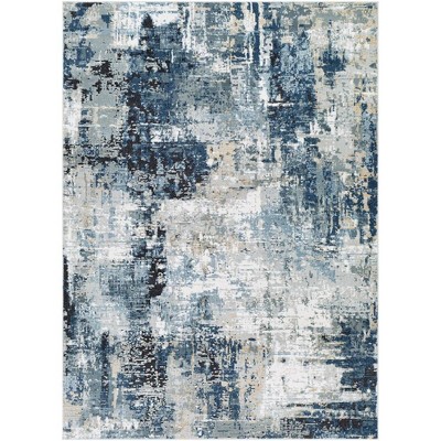 Mark & Day Vuren Woven Indoor Area Rugs Denim