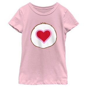Girl's Care Bears Tenderheart Bear Costume T-Shirt - 1 of 4