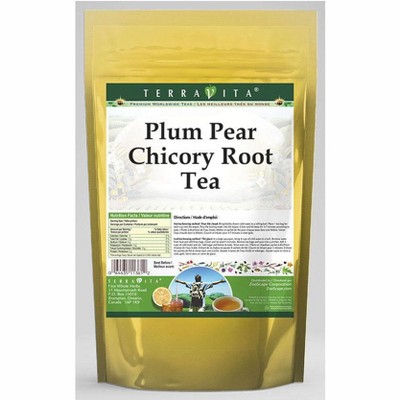 TerraVita Plum Pear Chicory Root Tea (50 tea bags, ZIN: 565987, 3-Pack)