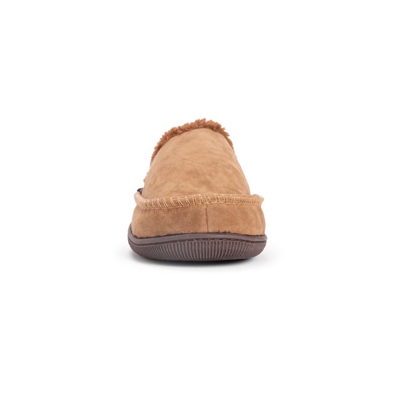 MUK LUKS Men's Faux Suede Clog Slippers, 2 of 10