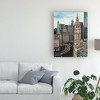 14" x 19" Us Cityscape Chicago by Melissa Wang - Trademark Fine Art: Gallery-Wrapped Canvas, Digital Art - 3 of 4