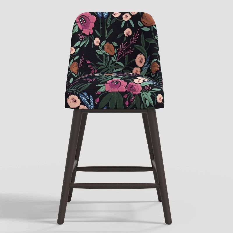 Geller Counter Height Barstool in Floral - Threshold™, 2 of 9