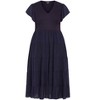 Women's Plus Size Marli Dress - navy | CITY CHIC - 4 of 4