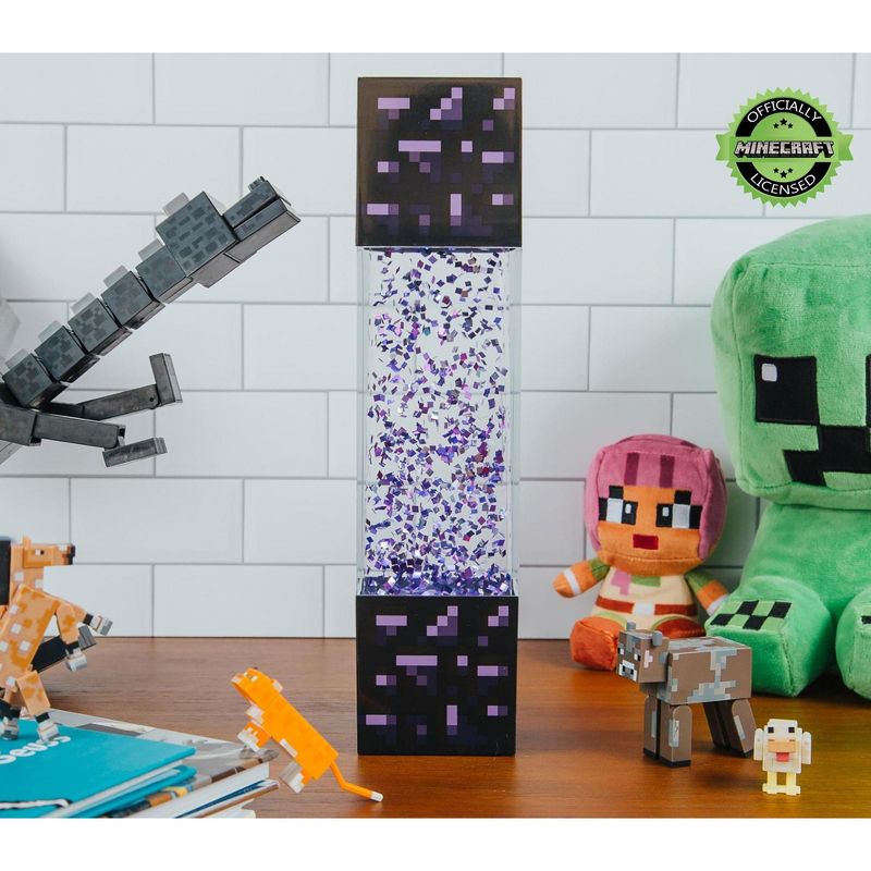 Ukonic Minecraft Multi-Nether Portal Glitter Motion Light | 12 Inches Tall, 3 of 7