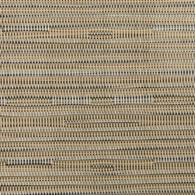 Camel Grasscloth Vinyl Reversible Indoor Outdoor Placemats, Set of 12