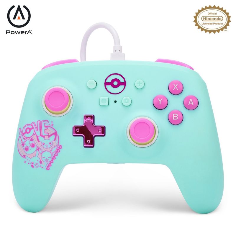 PowerA Enhanced Wired Controller for Nintendo Switch - Pok&#233;mon: Sweet Friends, 1 of 12