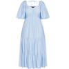 Women's Plus Size Mindy Maxi Dress - sky blue | CITY CHIC - 4 of 4
