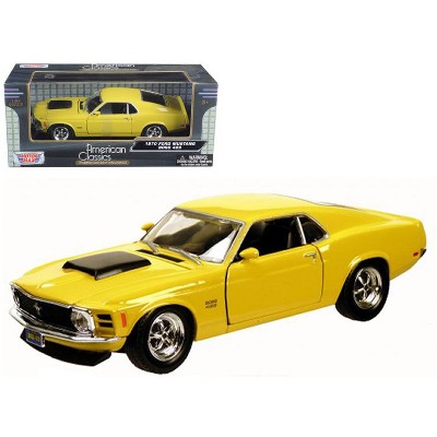 yellow mustang toy car