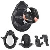 AHR H-VEN35 Dual Sport Full Face Motorcycle Helmet Motocross Offroad Bike w/ Sun Visor - 4 of 4