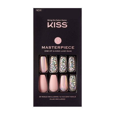 Kiss Masterpiece Luxe Manicure Fake Nails - Everytime I Slay - 30ct