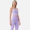 Anna-Kaci Active Women's Crisscross Strappy Sports Bra with Lace-Up Detail - 2 of 4