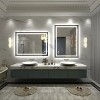 Apmir Super Bright Front & Back LED Lighted Anti-Fog Aluminum Alloy Framed Tempered Glass Bathroom/Vanity Mirror with ETL & 3-Year Warranty - 3 of 4