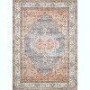 Traditional Vintage Area Rug Washable Non-Shedding Carpet with Non-Slip Backing for Bedroom, Living Room, Dining Room Office - 2 of 4