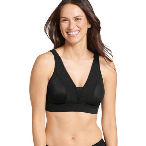 Jockey Forever Fit Soft Touch Lace Molded Cup Bra rose Medium New 