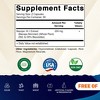 Bacopa Monnieri Nootropic Herbal Supplement 2500mg Equivalent Per Serving50% Bacosides, Non- 180 Capsules - 2 of 4