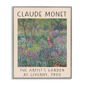 Stupell Industries Classic Garden by Monet Framed Giclee Art - 1 of 4