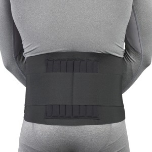 OTC Sacro Brace, Lower Back, Heavy Duty Support, Thermo Pad, Black - 1 of 4