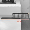 Pull Out Cabinet Organizer, Multifunctional Slide Out Drawer Shelf, No Drill, Kitchen Pantry Bathroom Storage, Black, Upgraded Design - 3 of 4